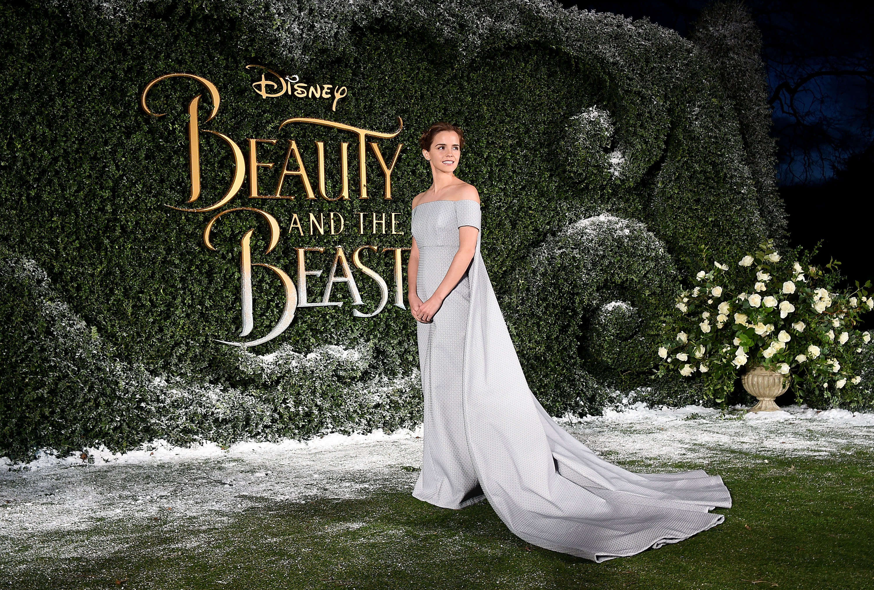 London UK : Emma Watson attends the UK launch event and special screening of Disney's "Beauty and the Beast". February, 23rd 2017. (Credit: StillMoving.net for Disney)